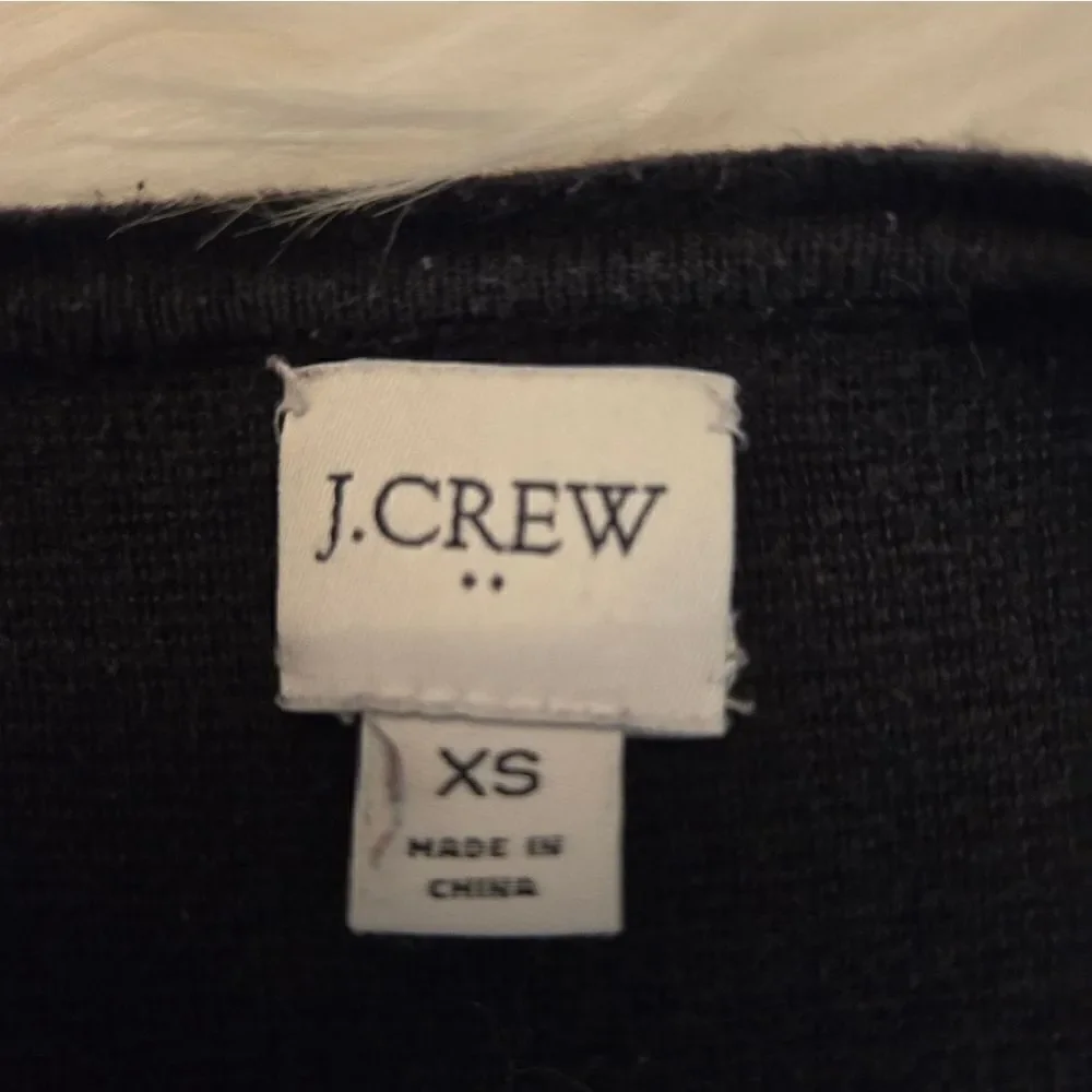 J.CREW women's size XS sweater dark blue